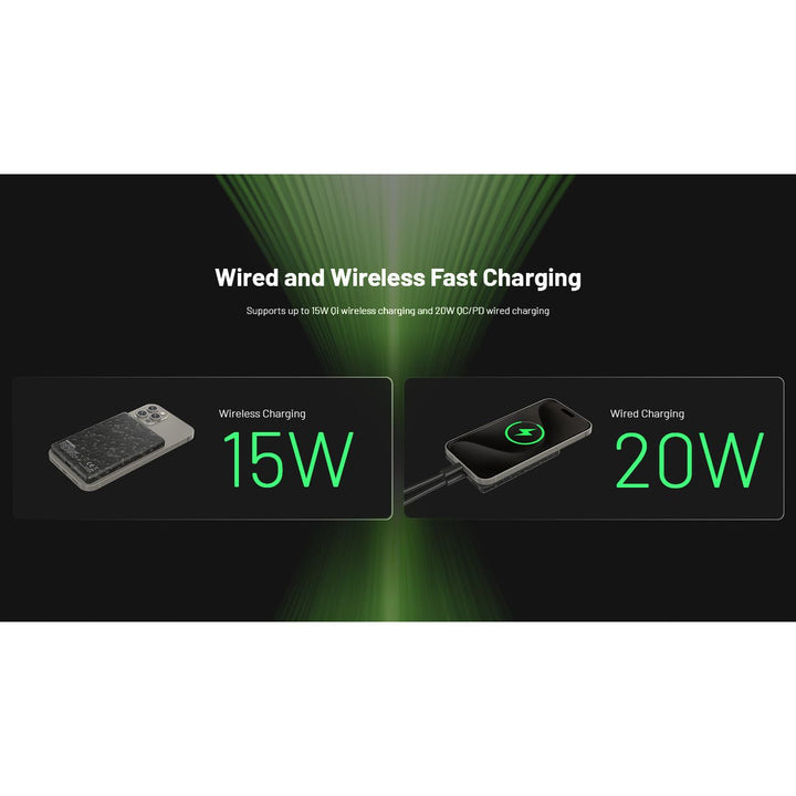 Nitecore NW5000 Magnetic Wireless Charging and USB-C 5000mAh Power Bank