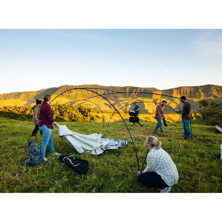 OZtrail 4.2 Shade Dome Deluxe with Sun wall