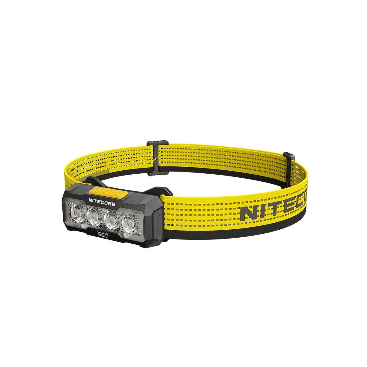 NITECORE NU27 Ultra Lightweight Rechargeable Headlamp (600 Lumens)