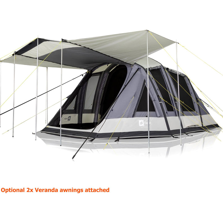 Enterprise 1 Blackout Tent & Enterprise Inflatable Shelter Combo