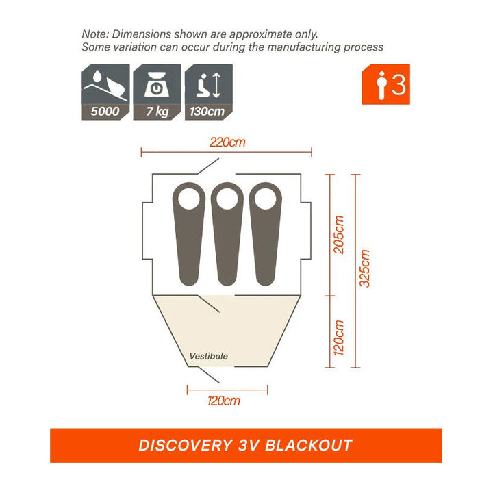 Discovery 3V Blackout