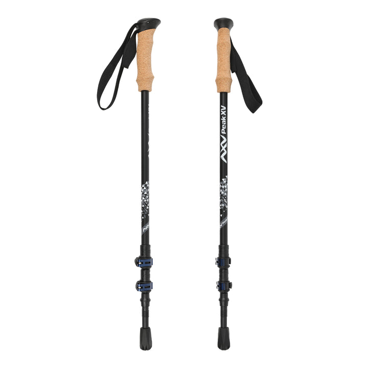Peak XV Cork & Carbon Antishock Hiking Poles (Pair)