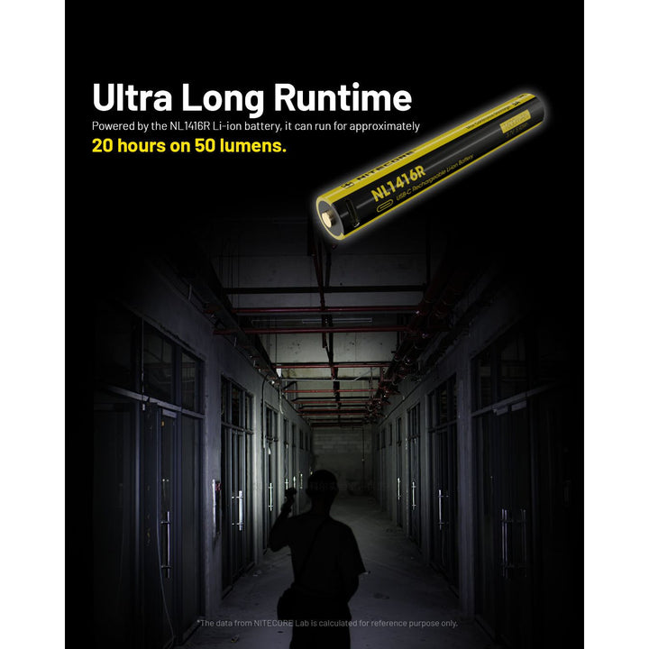 Nitecore MT2A PRO Rechargeable Flashlight - 1000 lumens