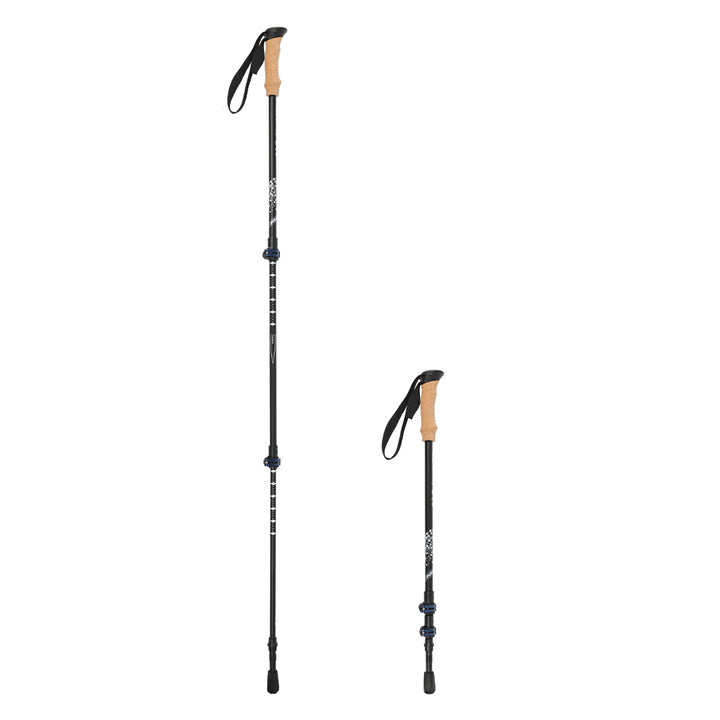 Peak XV Cork & Carbon Antishock Hiking Poles (Pair)