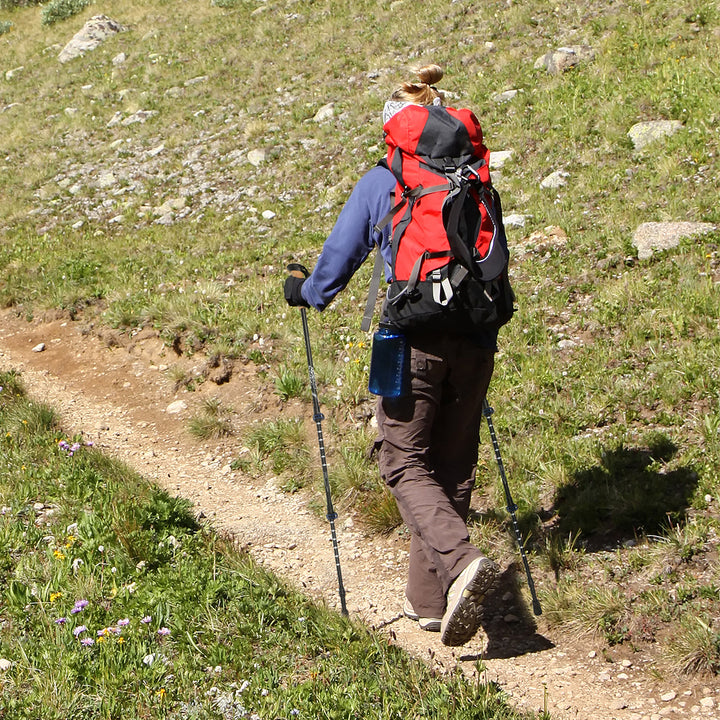 Peak XV Cork & Carbon Antishock Hiking Poles (Pair)