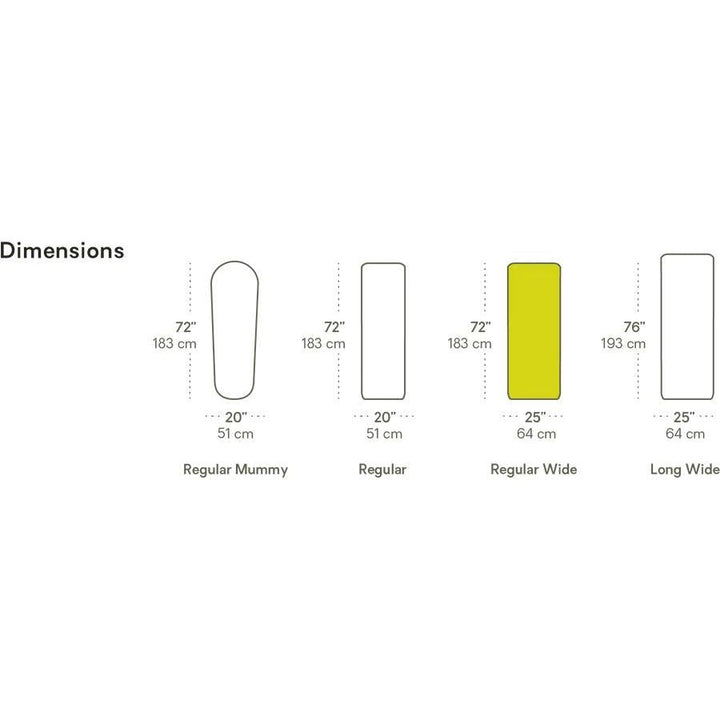 Nemo Tensor Extreme Insulated Regular Wide Sleeping Pad
