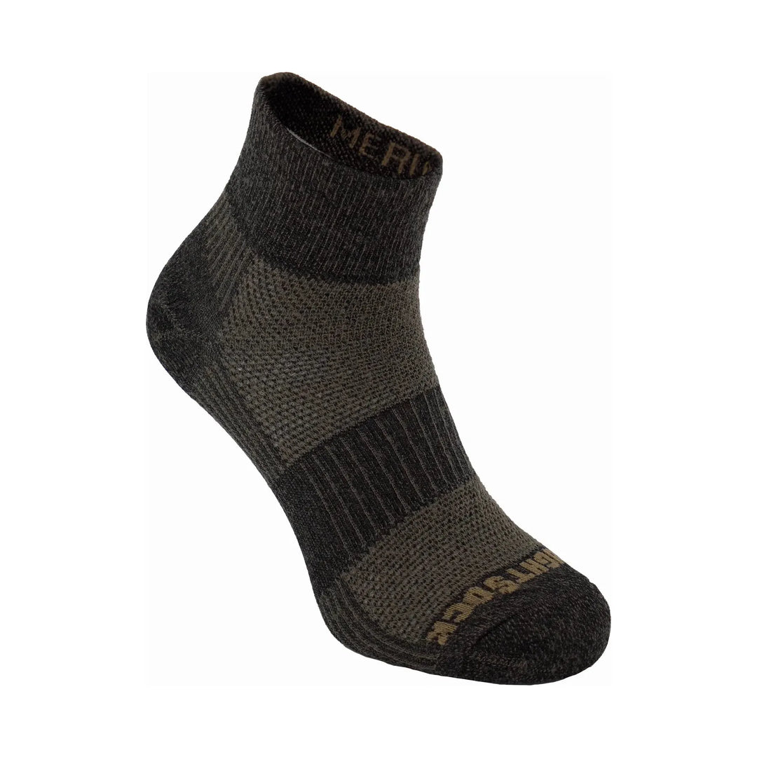 Wrightsock Blisterproof Merino Coolmesh II Quarter Socks