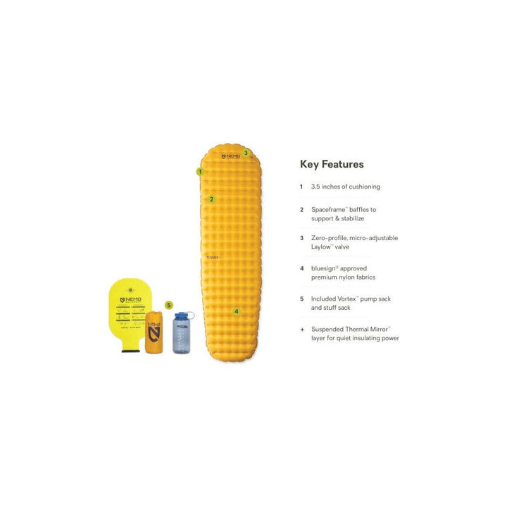 Nemo Tensor Trail Insulated Mummy Sleeping Pad