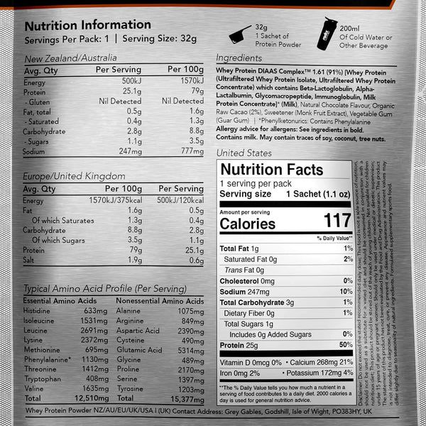 Radix Whey Protein DIAAS Complex 1.61 Chocolate