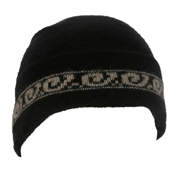 Possum Merino Koru Beanie - Lothlorian Knitwear