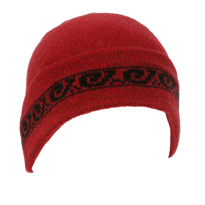 Possum Merino Koru Beanie - Lothlorian Knitwear