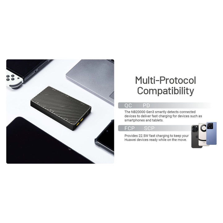 Nitecore NB20000 Gen3 USB-C 20000mAh Power Bank