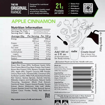 Radix Original 400 Apple and Cinnamon