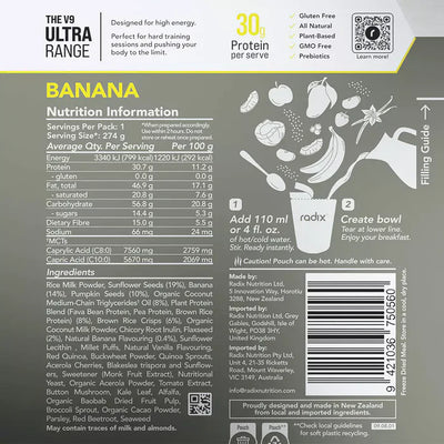 Radix Ultra 800 Banana Breakfast