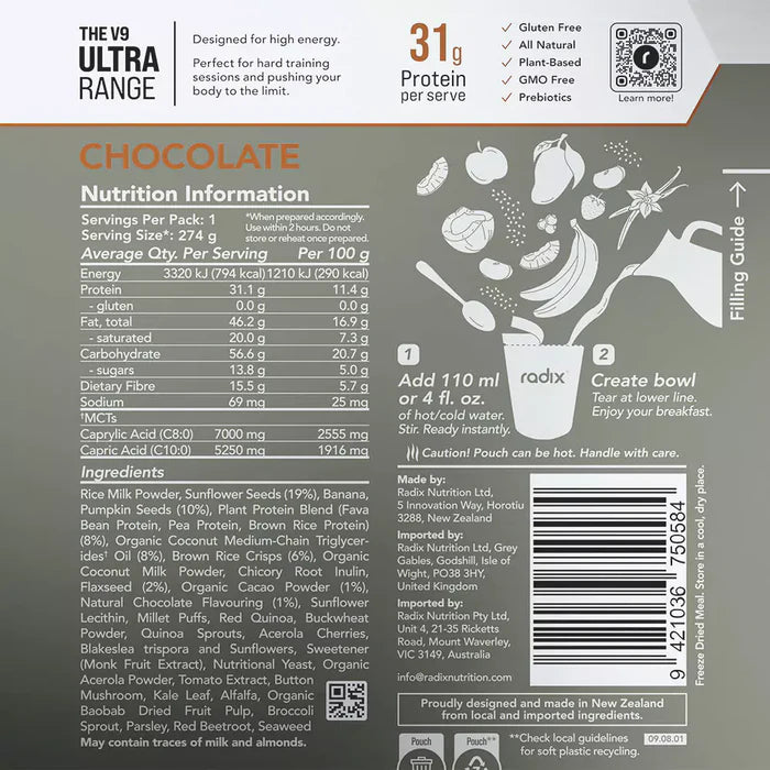 Radix Ultra 800 Chocolate