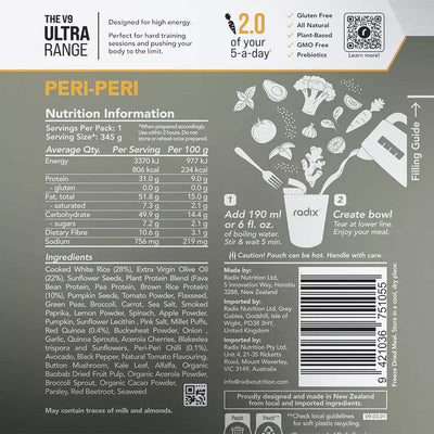 Radix Ultra 800 Plant-Based Peri-Peri