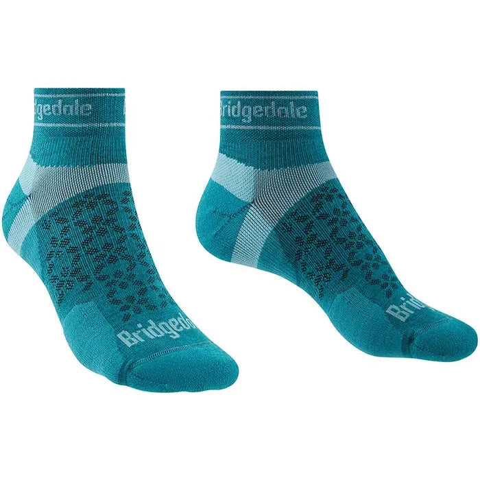 Womens Bridgedale Trail Run U/L T2 Merino Sport Low Socks