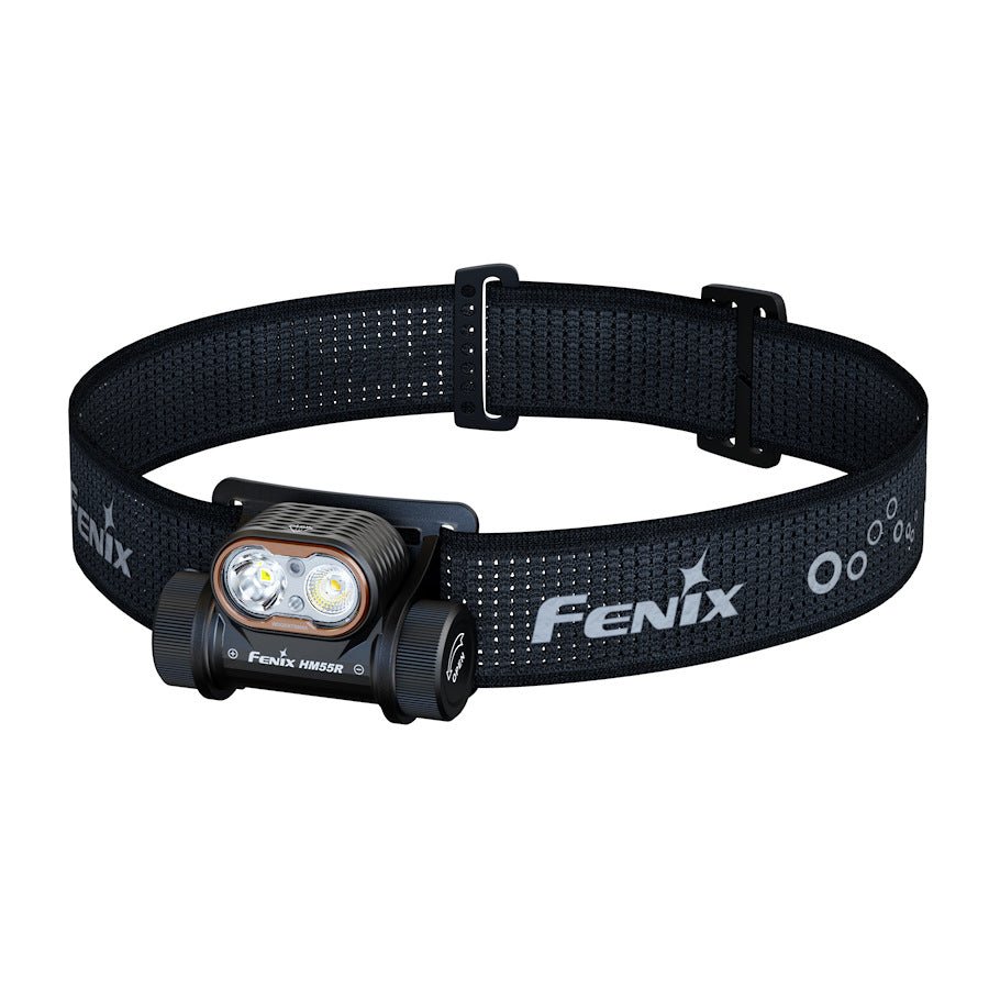 Fenix HM55R Rechargeable LED Headlamp – Black