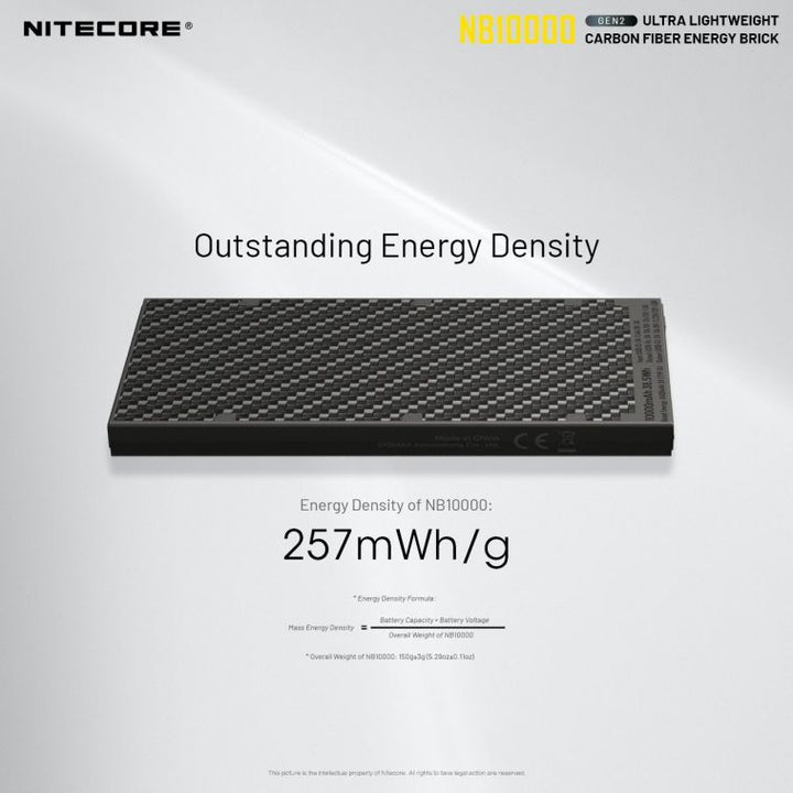 Nitecore NB10000 Gen 2 Powerbank