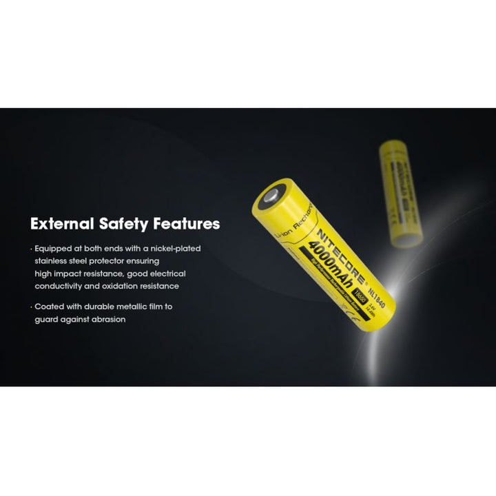 Nitecore NL1840 Spare Battery
