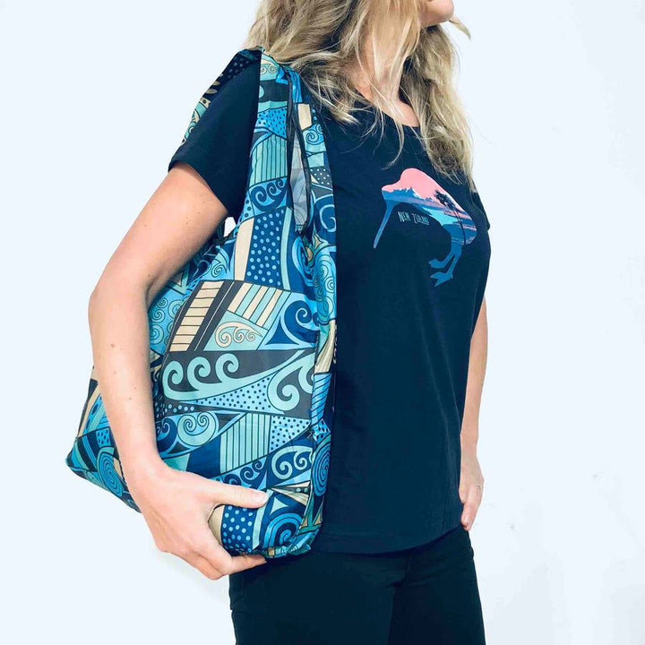 Packable Shopper - Wild Kiwi