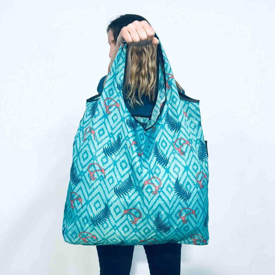Packable Shopper - Wild Kiwi