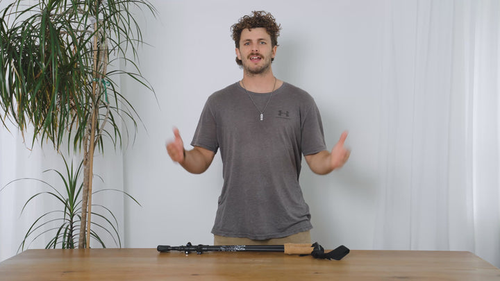 Peak XV Cork & Carbon Antishock Hiking Poles (Pair)