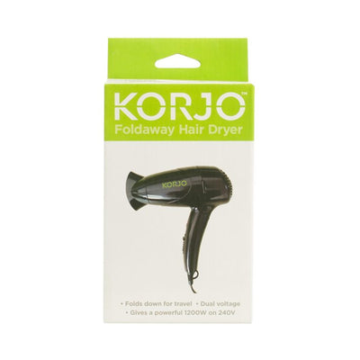 Korjo Folding Travel Hair Dryer