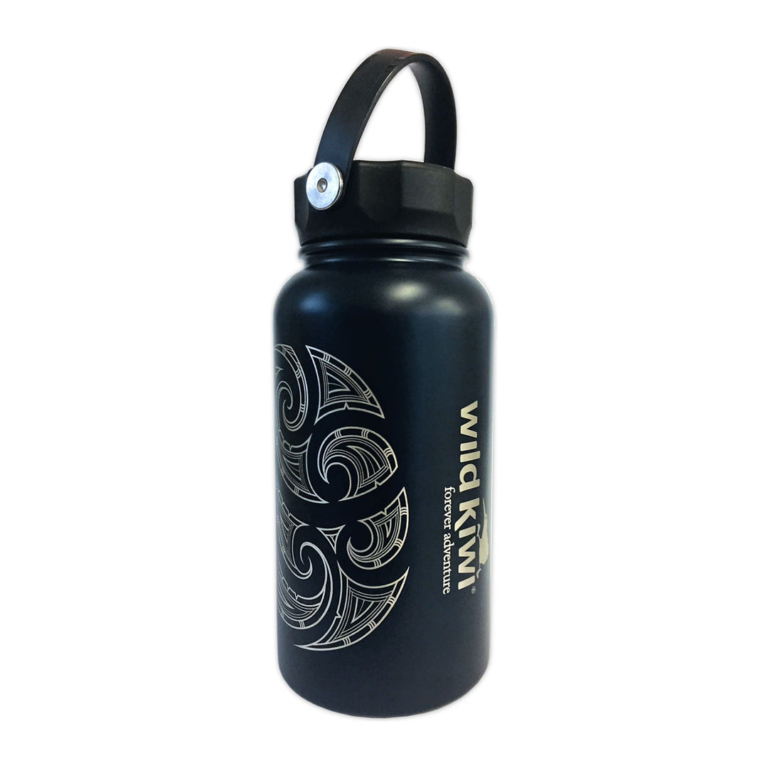 Insulated Drink Bottle with Handle 750ml - Wild Kiwi