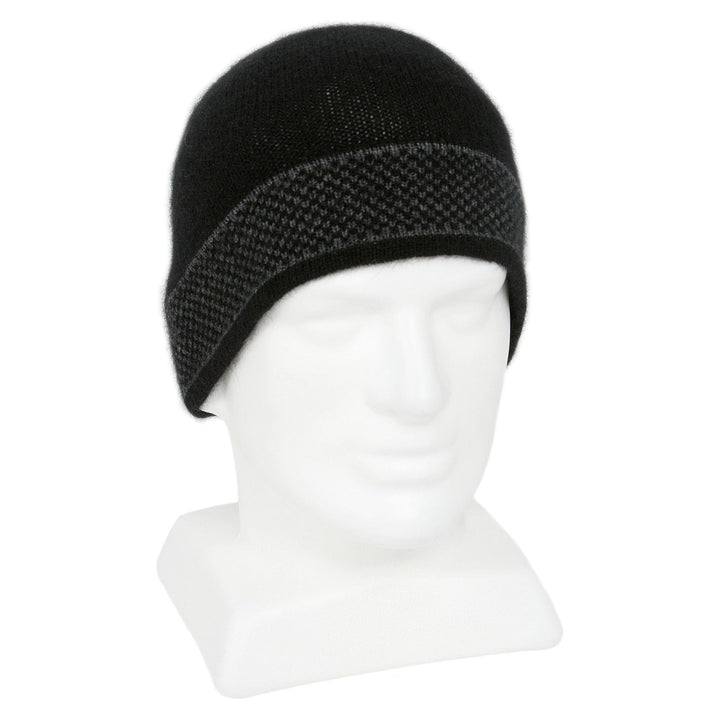 Possum Merino Morse Beanie - Lothlorian Knitwear