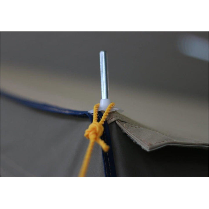 No-Leak Pole caps stop water from dripping down pole entry points