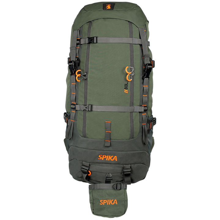 SPIKA Drover 80L Pack + Hauler Frame