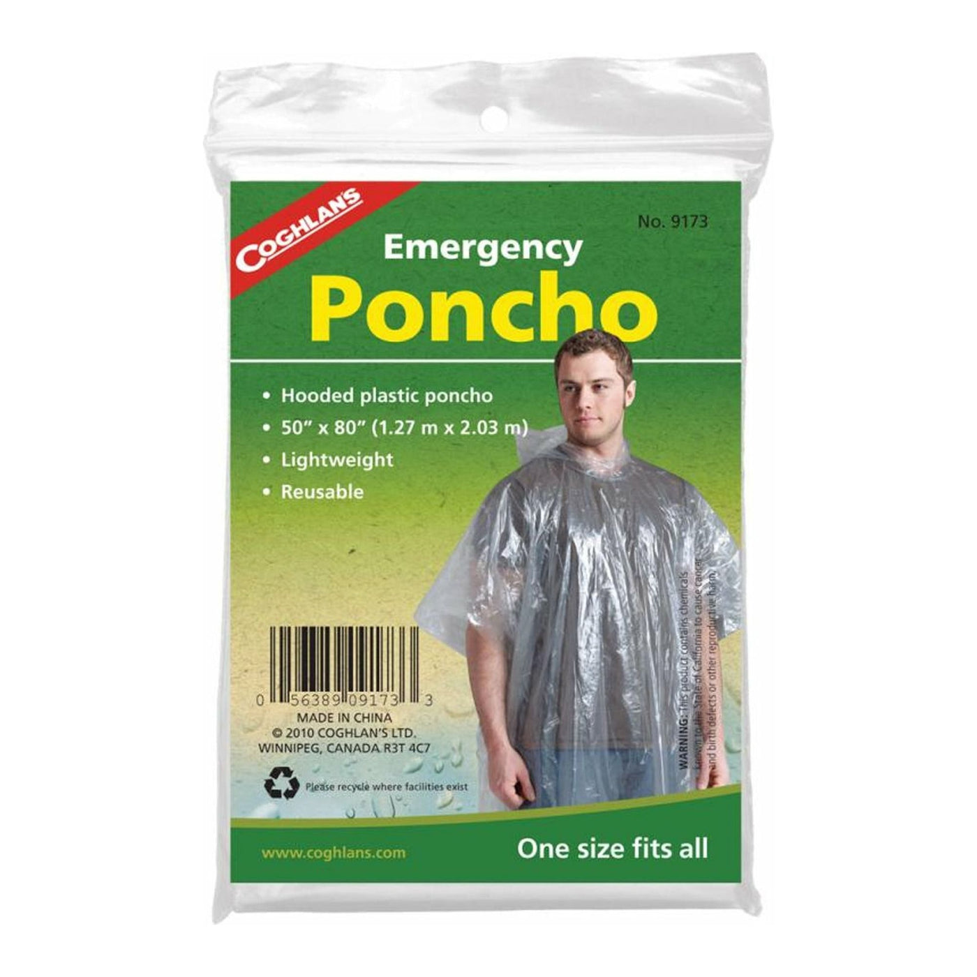 Emergency Poncho (clear)