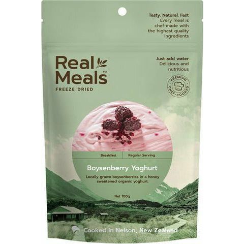 Real Meals Breakfast | Boysenberry Yoghurt