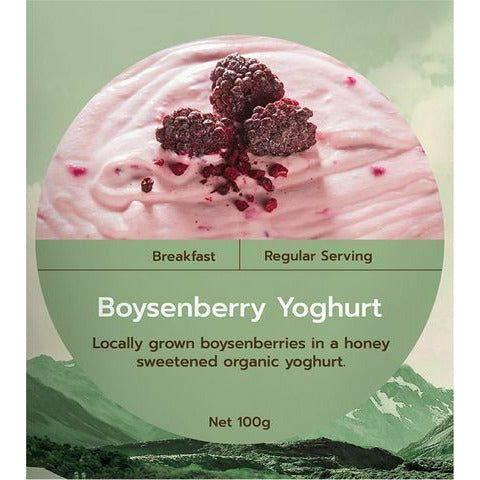 Real Meals Breakfast | Boysenberry Yoghurt