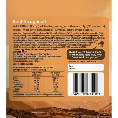 Real Meals DINNER | Beef Stroganoff