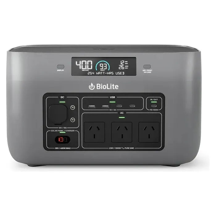 Biolite Basecharge 1500 - NZ/AUS