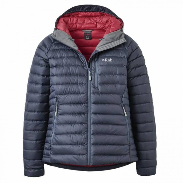 Womens Rab Microlight Alpine Jacket — detail | Rab NZ