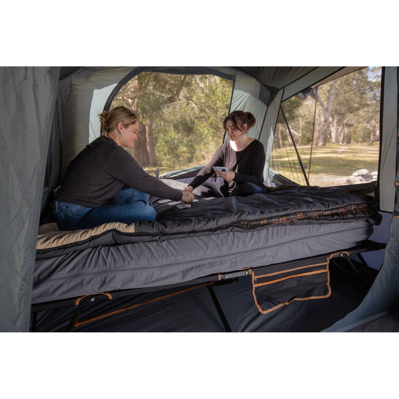 OZtrail Anywhere Queen Deluxe Bed