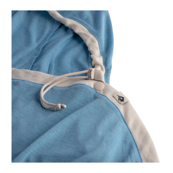 Sea to Summit Breeze liner shoulder opening detail