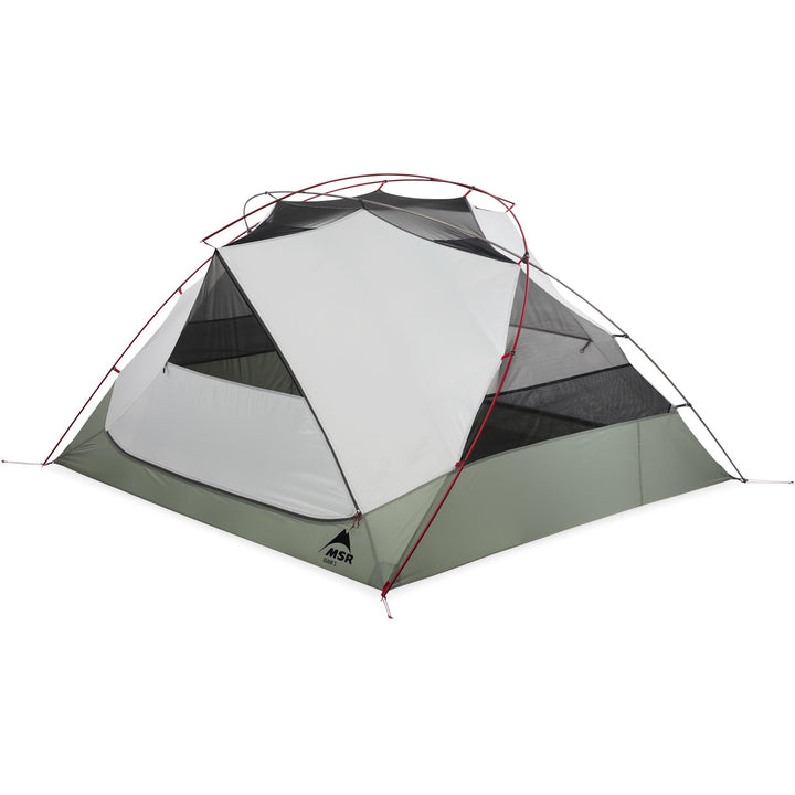 MSR Elixir 3 Person Hiking Tent with Footprint