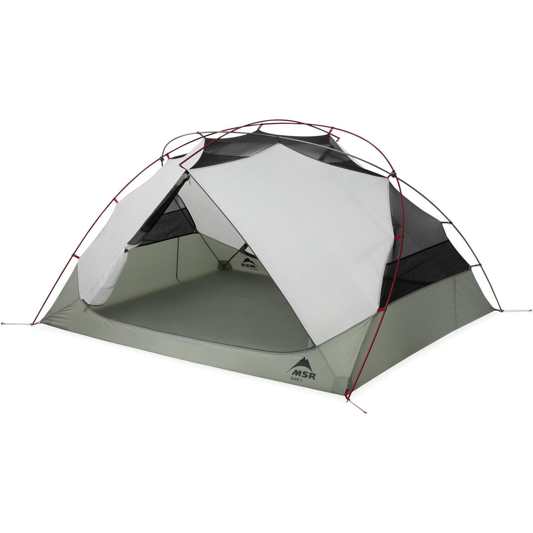 MSR Elixir 3 Person Hiking Tent with Footprint