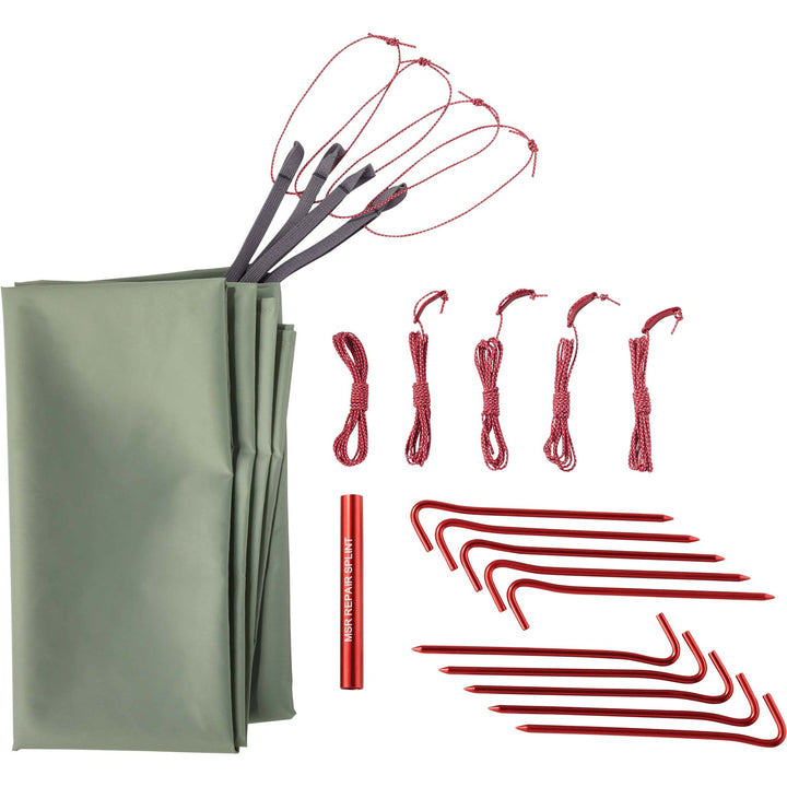 MSR Elixir 3 Person Hiking Tent with Footprint