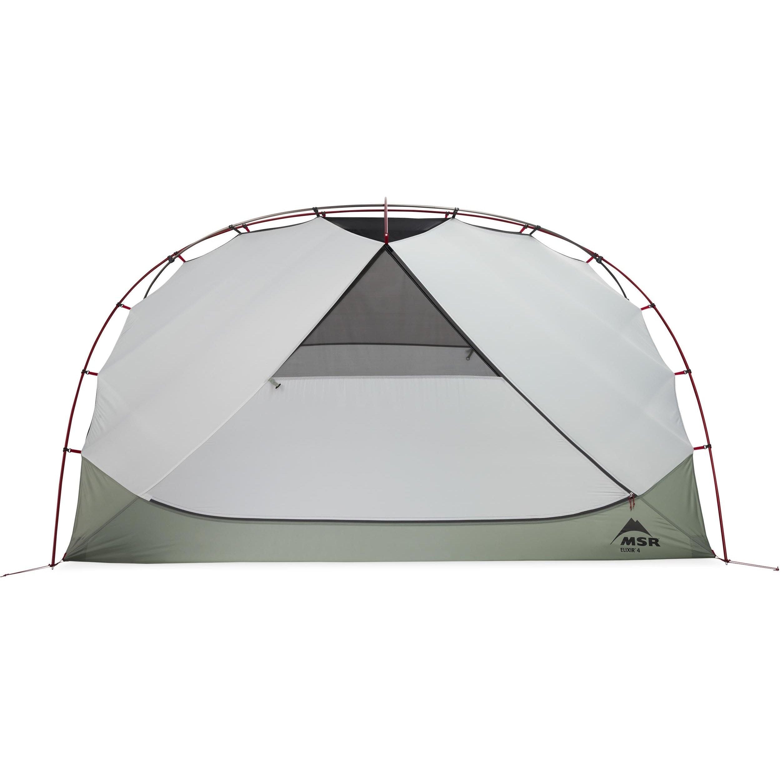 MSR Elixir 4 Person Hiking Tent with Footprint NZ | Dwights