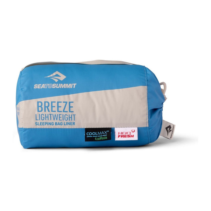 Sea to Summit Breeze Lightweight Liner packed in stuff sack