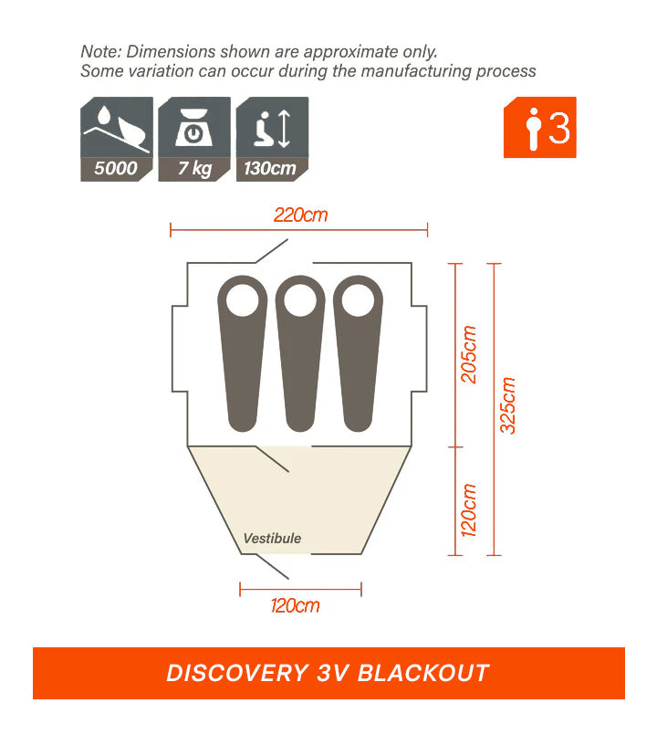 Discovery 3V Blackout