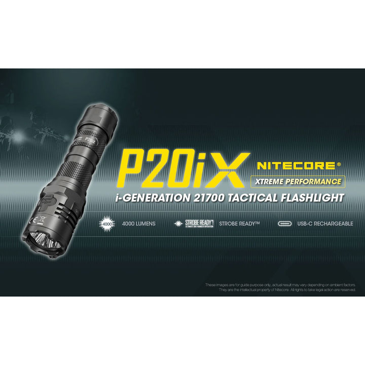 Nitecore P20iX - 4000 lumens