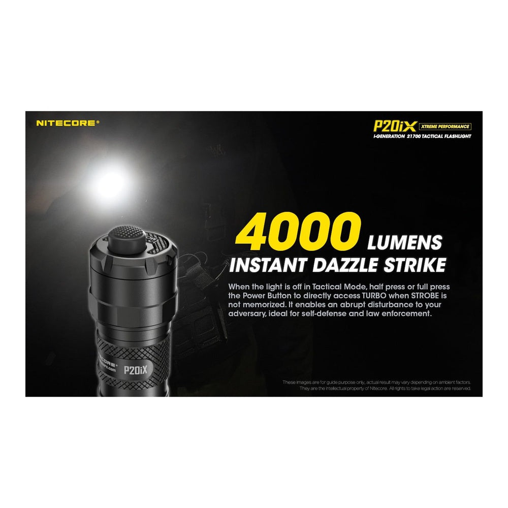Nitecore P20iX CREE XP-L2 V6 LEDs USB-C Rechargeable Nitecore P20iX CREE XP-L2 V6 LEDs USB-C Rechargeable