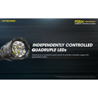 Nitecore P20iX Rechargeable Flashlight - 4000 lumens