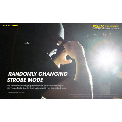 Nitecore P20iX Rechargeable Flashlight - 4000 lumens